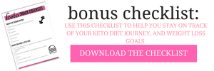 keto Snack Checklist